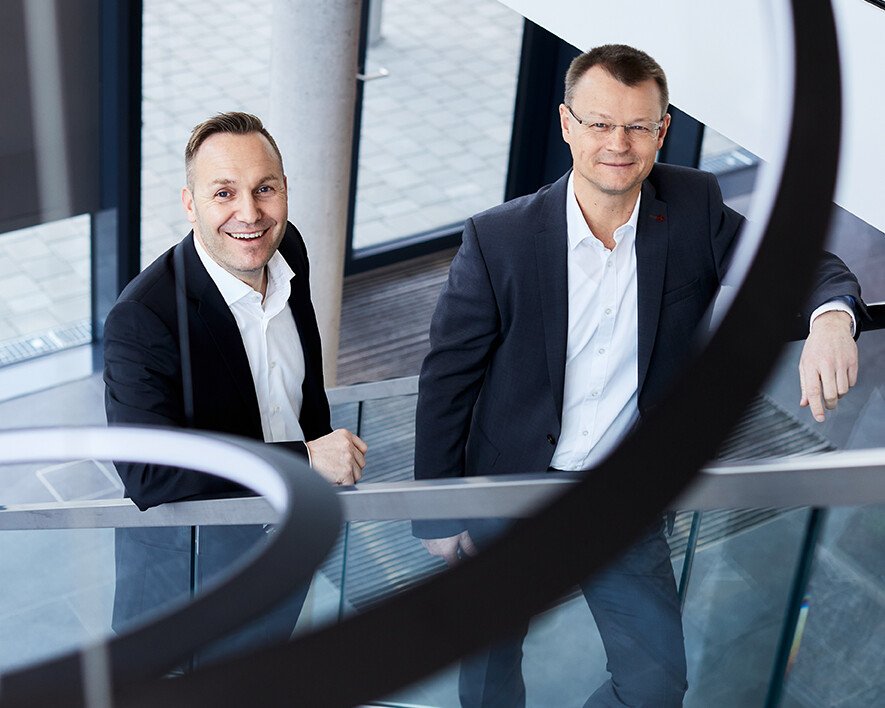 Elektro Prinzbach GmbH Geschäftsführer Hans-Jörg Prinzbach und Ralf Neumaier