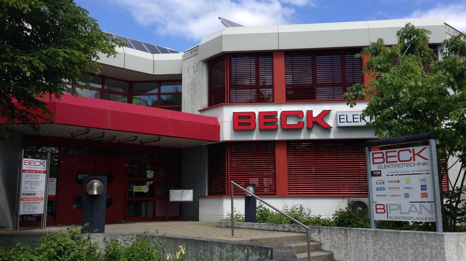 Firmengebäude Beck Elektrotechnik 