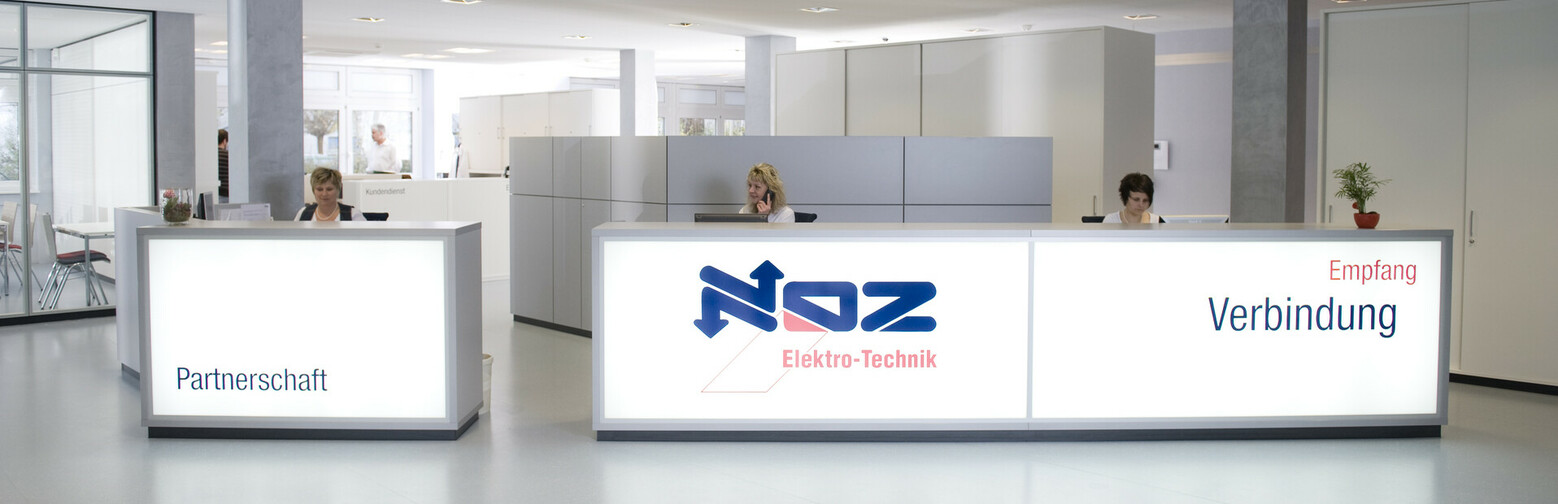 Empfang der Noz Elektrotechnik GmbH
