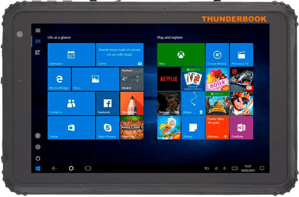 Thunderbook Titan W800 8 – Windows