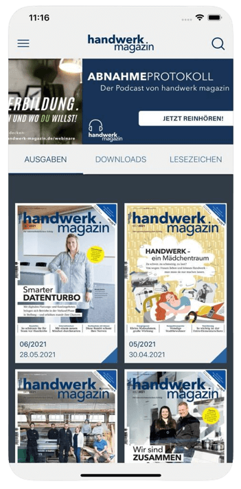 Handwerker Magazin App